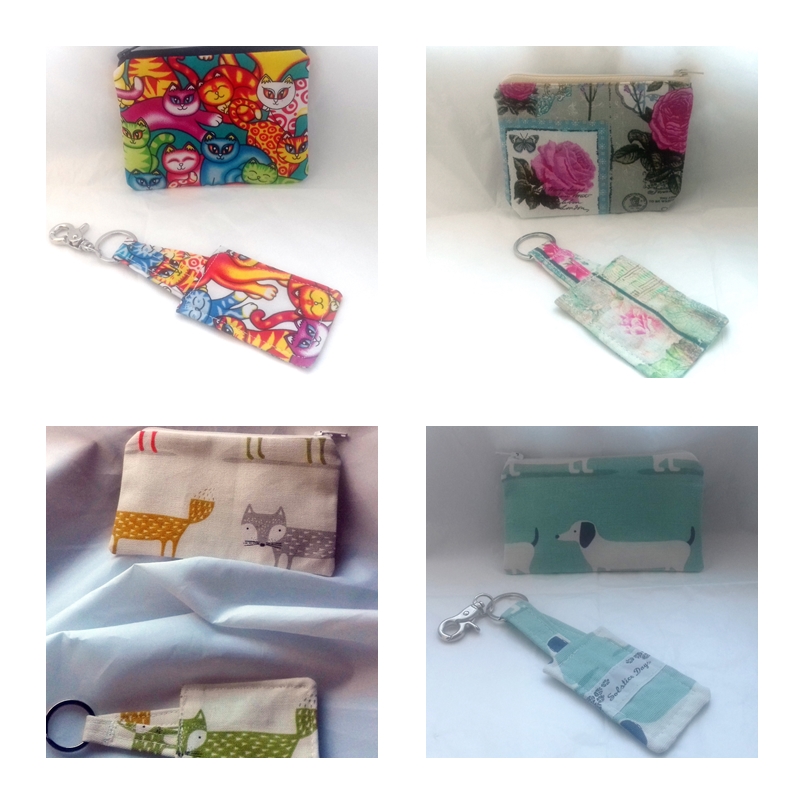 coin purse and keyring gift sets