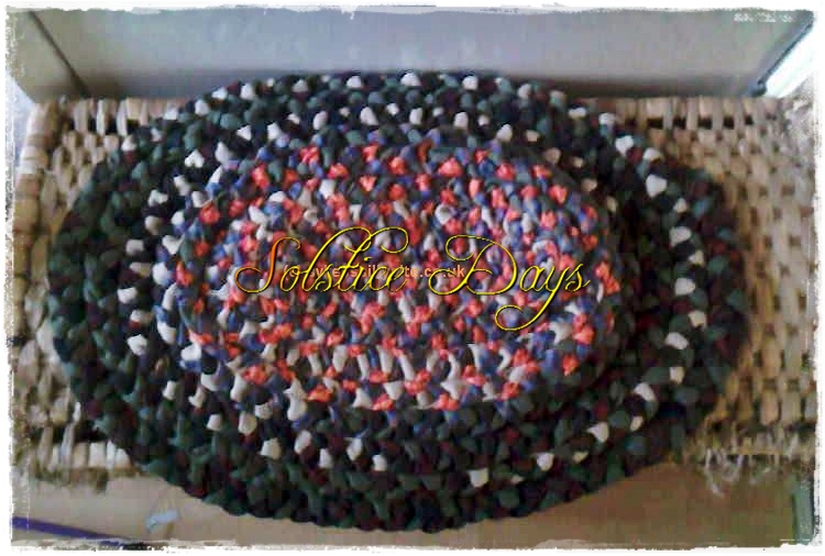 braided rug - medium